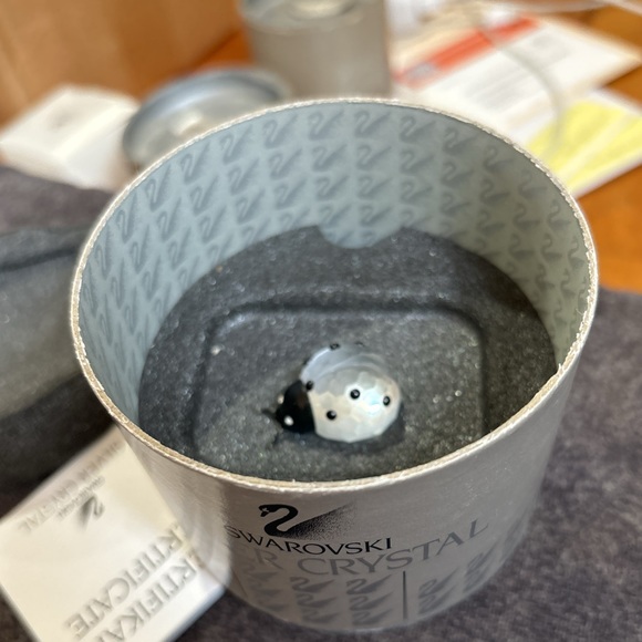 RETIRED Swarovski Crystal BLK/WHT Ladybird Figurine W/ Original Packaging! - Picture 10 of 10